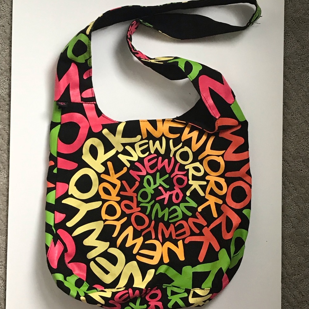 Robin Ruth Neon  New York Crossbody purse 41”strap
